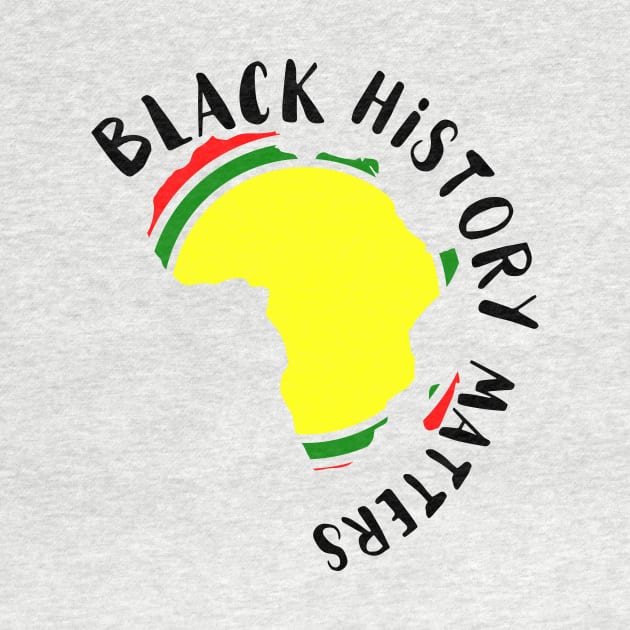 Black History Matters by Cargoprints